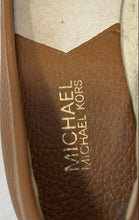 Load image into Gallery viewer, Michael Kors Womens Brown Leather Round Toe Slip-On Ballet Flats Size 5.5M
