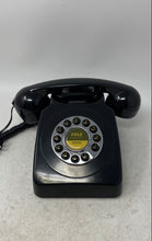 Load image into Gallery viewer, Pyle Black Retro Style 746 Desk Classic Corded Telephone Not Tested
