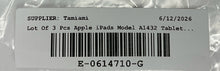 Load image into Gallery viewer, Lot Of 3 Pcs Apple iPad Mini Model A1432 Tablets Not Tested Locked For Parts
