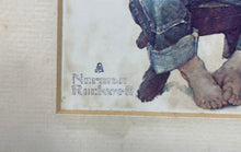Load image into Gallery viewer, Norman Rockwell Mysteries Picture Square Framed Wall Hanging Art Painting
