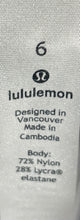 Load image into Gallery viewer, Lululemon Womens White Wide Strap V-Neck Activewear Cropped Tank Top Size 6

