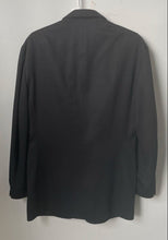 Load image into Gallery viewer, J.Ferrar Mens Black Long Sleeve Notch Collar Two-Button Blazer Size 38R
