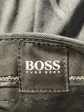 Load image into Gallery viewer, Hugo Boss Mens Black Flat Front Pockets Straight Leg Chino Pants Size 32R
