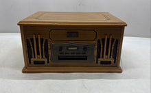 Load image into Gallery viewer, Spirit of St. Louis Retro-Styled Multi-Function Turntable Record Player Untested
