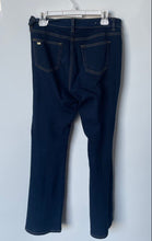 Load image into Gallery viewer, Michael Kors Womens Blue Denim Dark Wash Stretch Bootcut Leg Jeans Size 8
