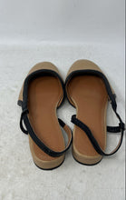 Load image into Gallery viewer, Asos Design Womens Latte Brown Black Leather Slip-On Slingback Sandals Size 9
