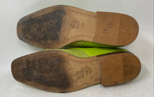 Load image into Gallery viewer, Giorgio Brutini Mens Green Leather Perforated Monk Strap Dress Shoes Size 11M
