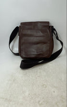 Load image into Gallery viewer, Fossil Mens Weston Courier Dark Brown Leather Adjustable Strap Messenger Bag
