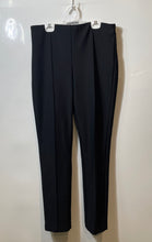 Load image into Gallery viewer, Christian Siriano Womens Black Stretch Skinny Leg Trouser Pants Size 8
