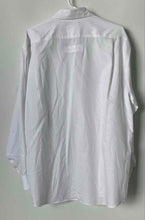 Load image into Gallery viewer, Tommy Hilfiger Mens White Long Sleeve Pockets Collared Dress Shirt Size 17 34-35
