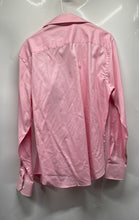 Load image into Gallery viewer, Bugatchi Mens Pink Long Sleeve Collared Shaped Fit Button-Up Shirt Size L W/ Tag

