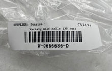 Load image into Gallery viewer, Lot Of 35 Pieces Assorted Mixed Variety Multicolor Golf Balls With Boxes

