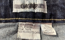 Load image into Gallery viewer, Cache Womens Dark Blue Denim Medium Wash Regular Fit Bootcut Leg Jeans Size 2
