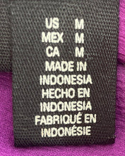 Load image into Gallery viewer, DKNY Jeans Womens Purple Black Long Sleeve Button Front Blouse Top Size Medium
