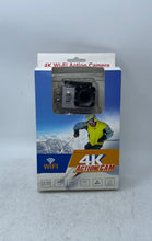 Load image into Gallery viewer, Toopro Gray 4K Wi-Fi Waterproof 30M Action Camera Untested With Accessories
