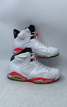 Load image into Gallery viewer, Nike Mens Air Jordan 6 Retro 384664-123 White Lace-Up Sneaker Shoes Size 8
