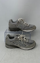 Load image into Gallery viewer, New Balance Boys 990 V4 GC990GR4 Gray Lace-Up Low Top Sneaker Shoes Size 4
