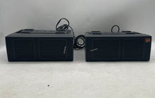 Load image into Gallery viewer, Set Of 2-Piece Sony SRS-100 Black Active Stereo Speaker System Not Tested
