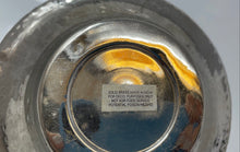 Load image into Gallery viewer, Silver-Tone Solid Brass Engraved Border Top Handle Basket
