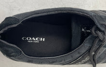 Load image into Gallery viewer, Coach Womens Remonna A1946 Black Monogram Low Top Lace-Up Sneaker Shoes Size 9 B
