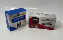 Load image into Gallery viewer, Set Of 2 Pcs Commander Optics Pro Series Telephoto Wide Angle Camera Lens
