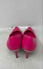Load image into Gallery viewer, Calvin Klein Womens Gayle Pink Leather Pointed Toe Slip-On Pump Heels Size 7.5
