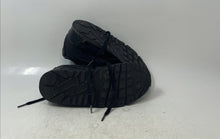 Load image into Gallery viewer, Nike Kids Air Max 90 Black Leather Lace-Up Low Top Sneaker Shoes Size 4Y
