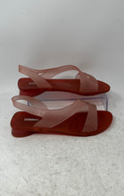 Load image into Gallery viewer, Melissa Kids The Real Jelly Paris Pink Slip-On Slingback Sandals Size 6
