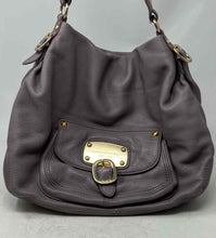 Load image into Gallery viewer, Michael Kors Womens Purple Leather Inner Pocket Zipper Medium Shoulder Bag
