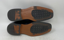 Load image into Gallery viewer, Giorgio Venturi Mens 6970 Black Leather Square Toe Oxford Dress Shoes Size 8

