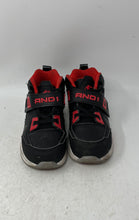 Load image into Gallery viewer, AND1 Boys BTA145GX045 Black Red Mid Top Lace-Up Sneaker Shoes Size 12
