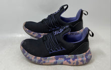 Load image into Gallery viewer, Adidas Kids Lite Racer Adapt 7.0 Black Purple Pink Slip-On Sneaker Shoes Size 2
