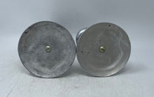 Load image into Gallery viewer, Set Of 2 Pcs Silver-Tone Sculpted Stem Design Decorative Candlestick Holders
