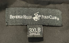 Load image into Gallery viewer, Beverly Hills Polo Club Mens Black Floral Short Sleeve Button-Up Shirt Size 3XLB
