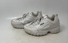 Load image into Gallery viewer, Fila Womens Disruptor II Premium 5FM00002-125 White Sneakers Shoes Size 7
