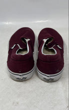 Load image into Gallery viewer, Vans Unisex Off The Wall 500714 Red Slip-On Low Top Sneaker Shoes Size W8.5 M7
