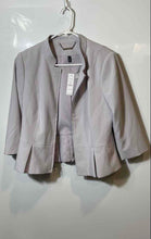 Load image into Gallery viewer, White House Black Market Womens Lilac 3/4 Sleeve Full-Zip Jacket Sz 14P W/Tag
