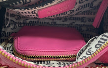 Load image into Gallery viewer, Juicy Couture Womens Pink Adjustable Strap Shoulder Crossbody Bag
