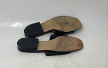 Load image into Gallery viewer, Castro Womens Black Open Toe Slip-On Flat Slide Sandals Size 36
