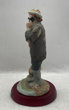 Load image into Gallery viewer, Flambro Emmett Kelly Jr. The Fisherman Collectible Porcelain Figurine
