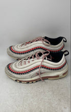Load image into Gallery viewer, Nike Mens Air Max 97 CK9397-100 White Red Black Lace-Up Sneakers Shoes Size 10
