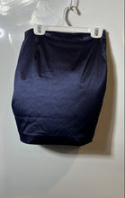 Load image into Gallery viewer, Fashion Nova Womens Blue Flat Front Short Straight &amp; Pencil Skirt Size Small
