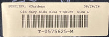 Load image into Gallery viewer, Old Navy Unisex Kids Blue Short Sleeve Softest Graphic T-Shirt Sz L 10-12 w/ Tag
