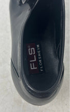 Load image into Gallery viewer, Florsheim Mens Como Black Leather Slip-On Moc Toe Strap Loafer Shoes Size 9.5D
