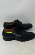 Load image into Gallery viewer, Florsheim Mens Midtown Black Leather Cap Toe Oxford Dress Shoes Size 10.5D
