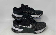 Load image into Gallery viewer, Nike Womens Metcon 8 DO9327-001 Black White Lace-Up Sneakers Shoes Size 8
