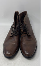 Load image into Gallery viewer, Banana Republic Mens Brown Leather Lace-Up Round Toe Ankle Combat Boots Size 13M
