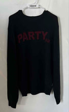 Load image into Gallery viewer, Armani Exchange Mens Black Graphic Print Long Sleeve Pullover Sweater Size M
