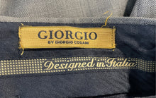 Load image into Gallery viewer, Authentic Giorgio By Giorgio Cosani Mens Green Pleated Dress Pants Size EUR 46R
