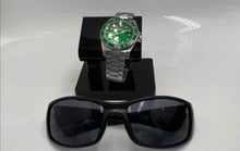 Load image into Gallery viewer, Yolako Men's Watch and Black Sport Sunglasses 2-Piece Gift Set with Box (NCL)
